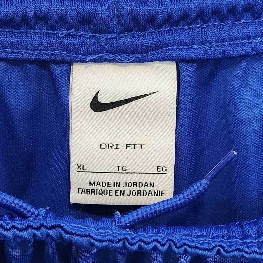Nike Jersey Shorts Youth Boys XL Blue Pockets Dri-Fit Basketball/Baseball Sports